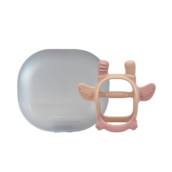 mama’s tem 飛天小牛固齒器 Teether (Cream Pink)