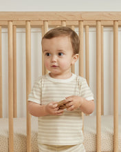 將圖片載入圖庫檢視器 Quincy Mae - 短袖套裝 Ribbed Shortie Set (Silver Stripe)