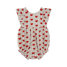 將圖片載入圖庫檢視器 Konges Sløjd - 有機棉泡泡衣 Vivi Romper (Amour Blue Stripe)