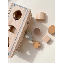 將圖片載入圖庫檢視器 Konges Sløjd - 積木配對盒 Moon Cloud and Star Shape Sorter