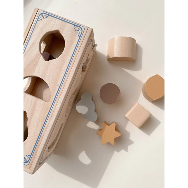 Konges Sløjd - 積木配對盒 Moon Cloud and Star Shape Sorter