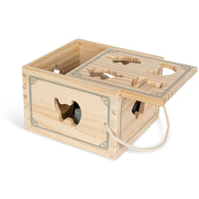 將圖片載入圖庫檢視器 Konges Sløjd - 積木配對盒 Dino Shape Sorter