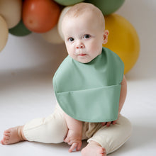 將圖片載入圖庫檢視器 Snuggle Hunny Kids - 防水圍兜 Waterproof Bib (Sage)