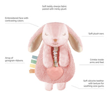 將圖片載入圖庫檢視器 Itzy Ritzy - 小兔咬咬安撫巾 Plush with Silicone Teether Toy (Bunny)