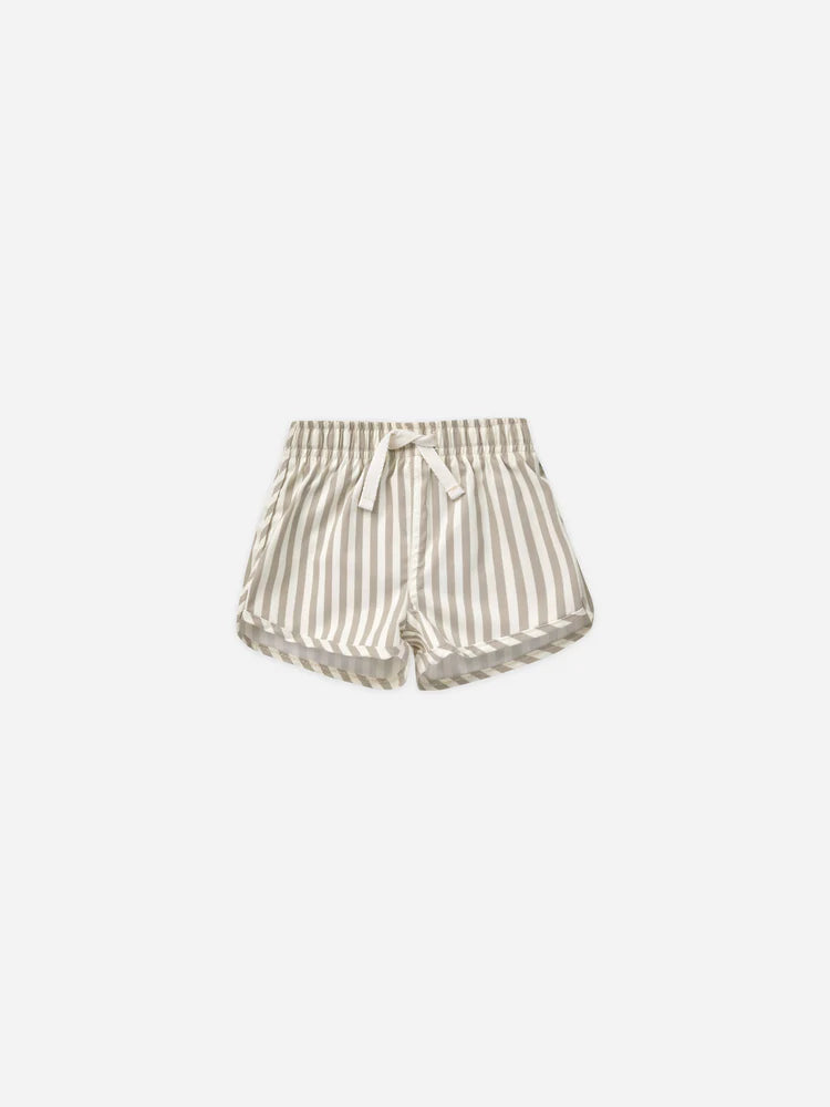 Quincy Mae - 泳褲 Swim Shorts (Ash Stripe)