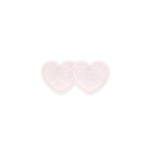 Load image into Gallery viewer, Little Marshmallow - 手製髮夾 Heart Clip (Snowy Pink)
