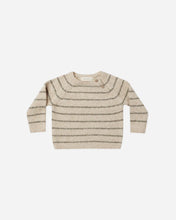 Load image into Gallery viewer, Quincy Mae - 毛衣 Ace Knit Sweater (Basil Stripe)
