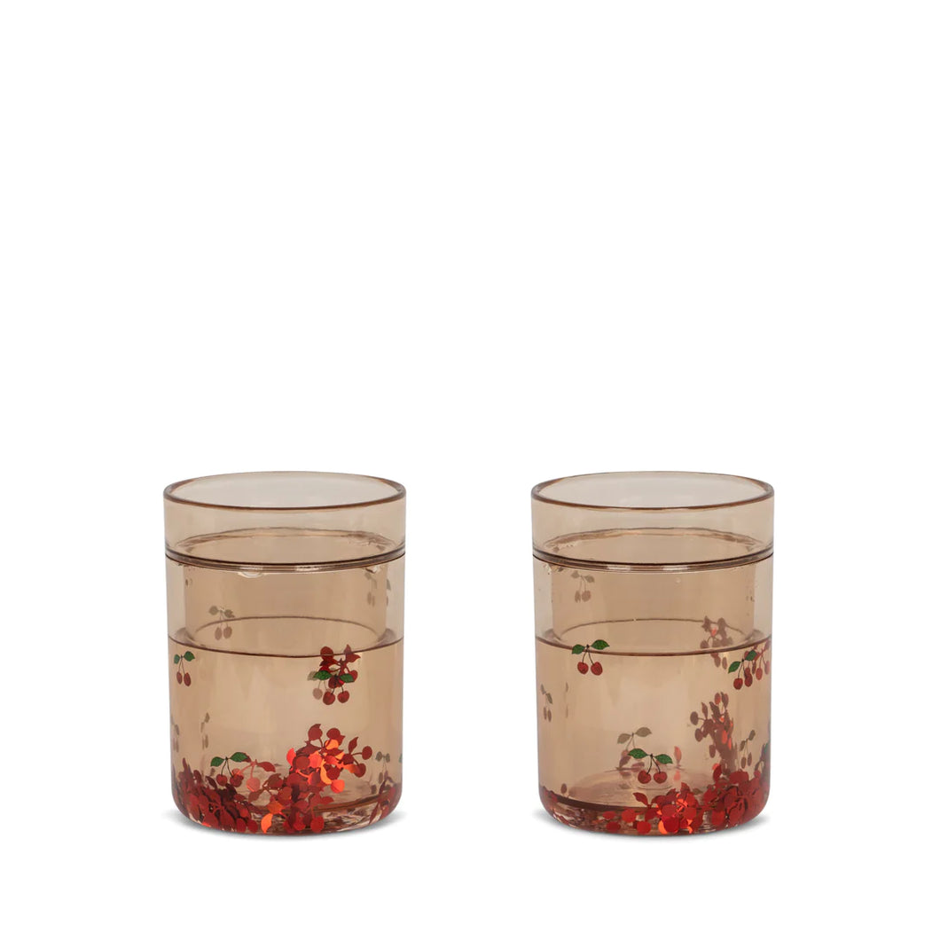 Konges Sløjd - 閃閃杯 2 Pack Glitter Cups (Cherry)