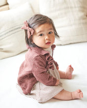 Load image into Gallery viewer, Quincy Mae - 蝴蝶結髮夾 Bow Clip (Rose / Plum / Natural)
