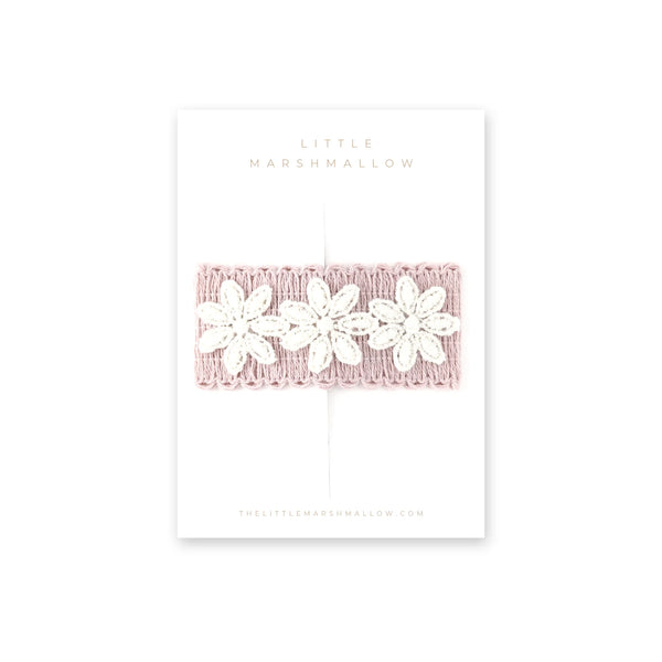 Little Marshmallow - 手製髮夾 Peony Floral