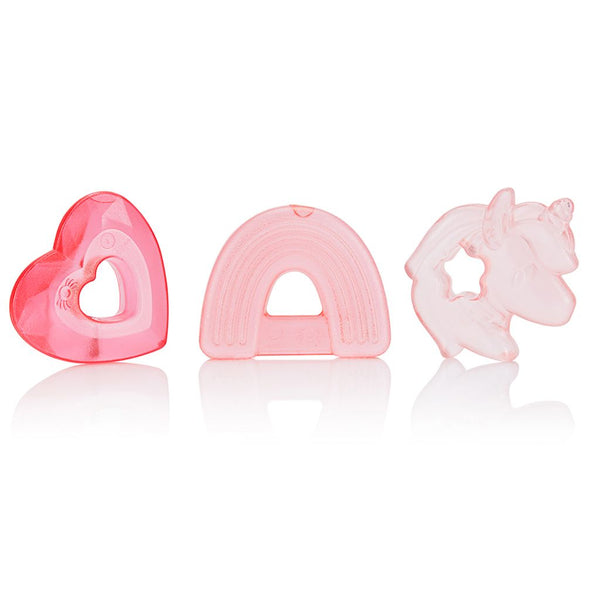 Itzy Ritzy - 注水固齒器 3-Pack Water Filled Teether (Unicorn)