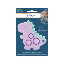 Load image into Gallery viewer, Itzy Ritzy - 恐龍指尖固齒玩具 Sensory Popper Toy (Purple Dino)
