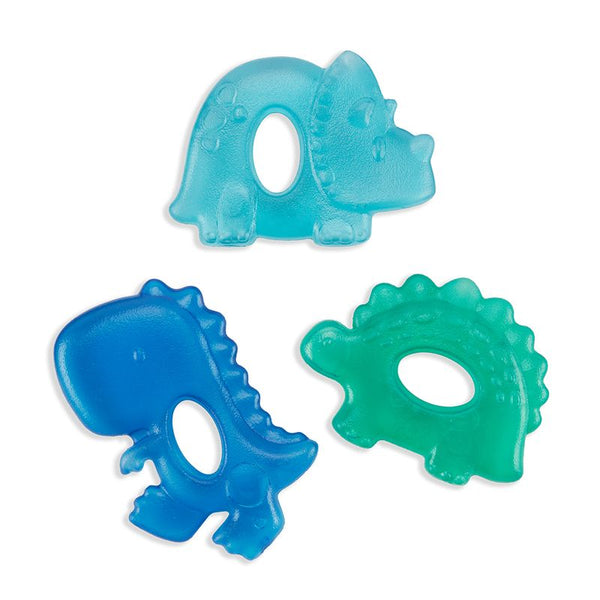 Itzy Ritzy - 注水固齒器 3-Pack Water Filled Teether (Dino)