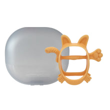 將圖片載入圖庫檢視器 mama’s tem 翹尾小虎固齒器 Monster Tiger Teether (Caramel Orange)
