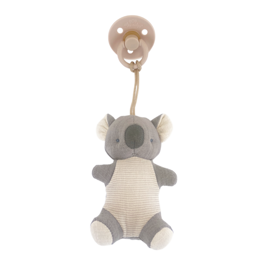 Itzy Ritzy - 安撫奶嘴連樹熊玩偶 Natural Pacifier with Stuffed Animal (Koala)