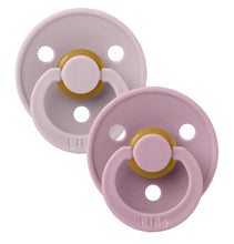 Load image into Gallery viewer, Bibs - 安撫奶嘴 Colour Pacifier Dusky Lilac/Heather 2pk
