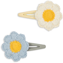 Load image into Gallery viewer, Konges Sløjd - 小花髮夾 4-Pack Hair Clips (Daisy)

