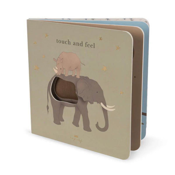 Konges Sløjd - 感官動物書 Touch and Feel Book Safari