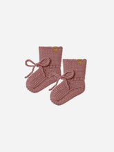 將圖片載入圖庫檢視器 Quincy Mae - 嬰兒編織鞋 Knit Booties (Fig)
