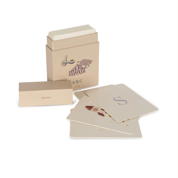 Konges Sløjd - 字母學習卡 Cardboard Learning Cards Fsc