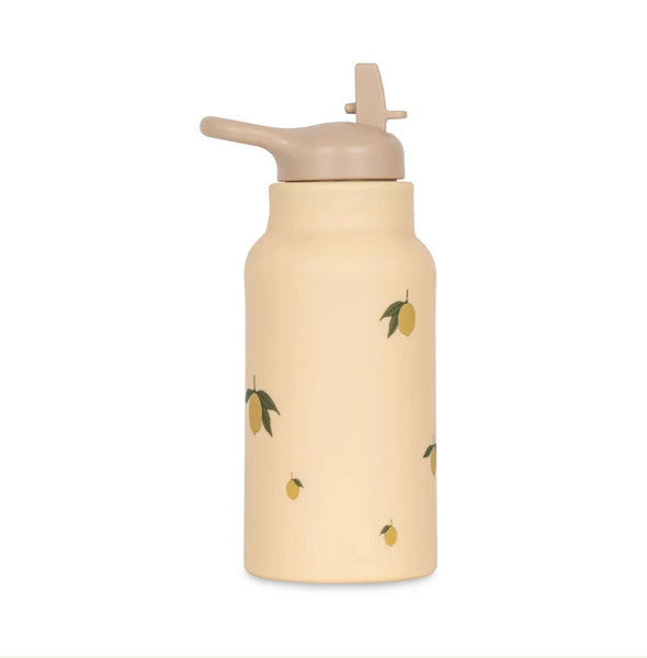 【Damaged Packaging】Konges Sløjd - 水樽 Silicone Drinking Bottle (Lemon)