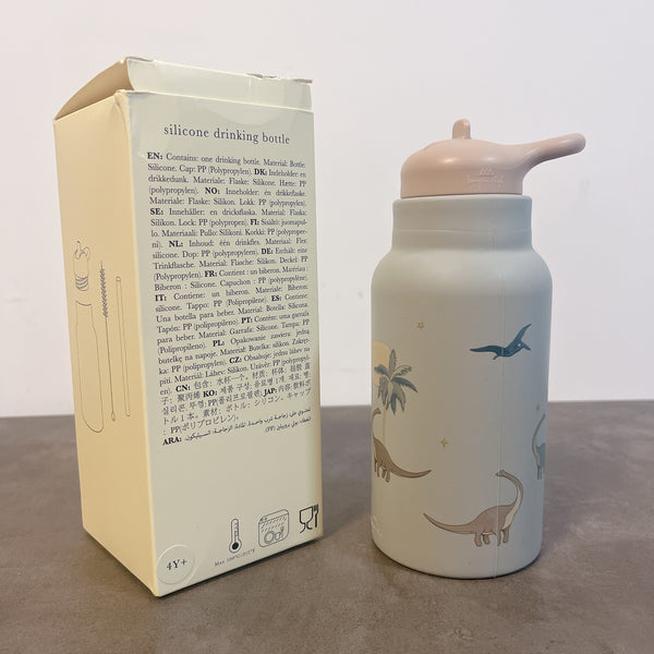 【Damaged Packaging】Konges Sløjd - 水樽 Silicone Drinking Bottle (Dino)