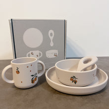 將圖片載入圖庫檢視器 【Damaged Packaging】Liewood - 幼兒餐具套裝 Vivi Printed Tableware Set (Peach)
