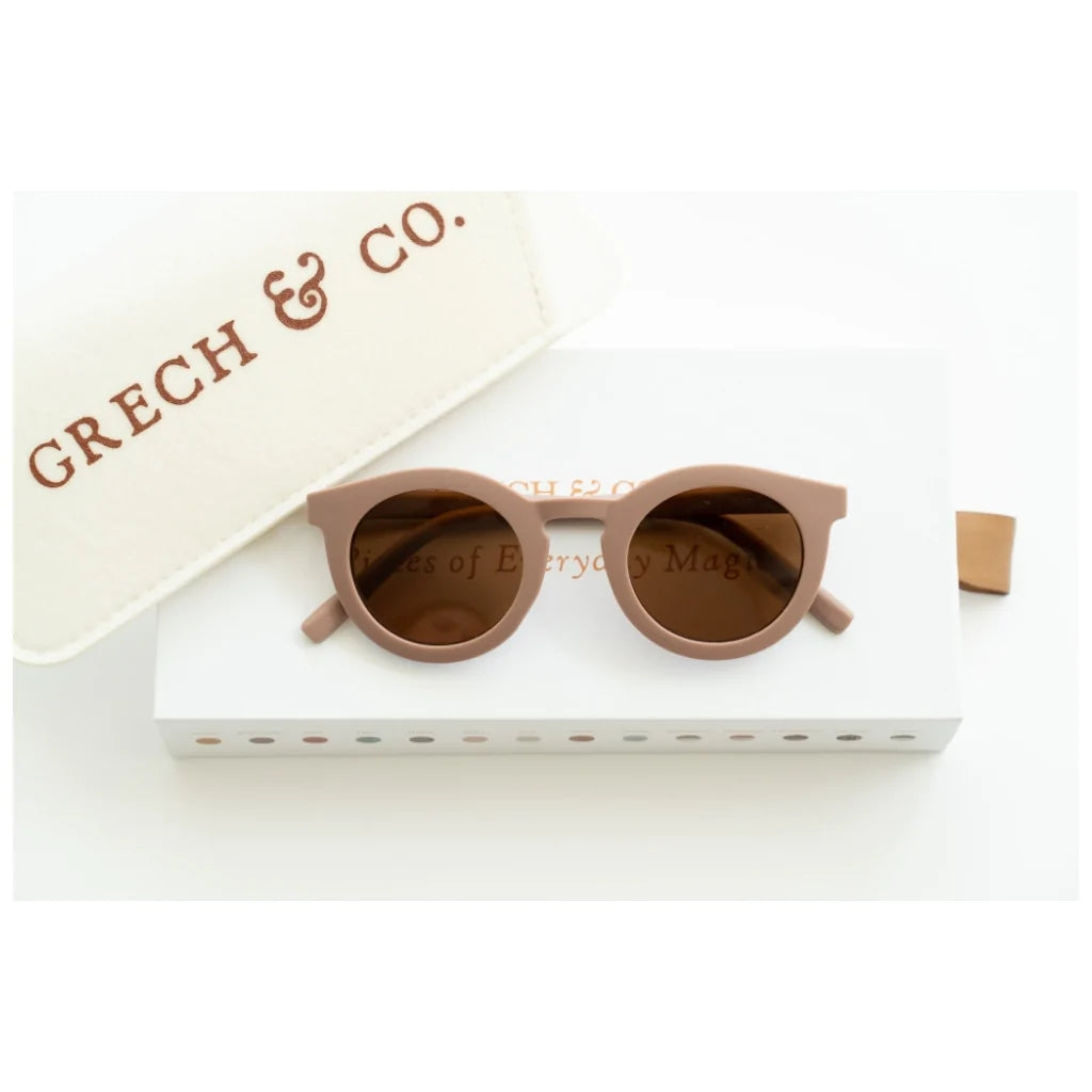Grech & Co - 兒童太陽眼鏡 Child Sustainable Sunglasses (Burlwood)