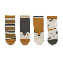 Load image into Gallery viewer, Liewood - 兒童棉襪 Silas Cotton Socks 4-pack (Arctic Mix)
