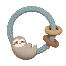 將圖片載入圖庫檢視器 Itzy Ritzy - 矽膠固齒環 Silicone Teething Ring (Sloth)
