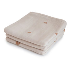Load image into Gallery viewer, Mushie - 紗巾 Organic Cotton Muslin Cloth 3-pack (Rainbow)
