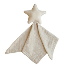 將圖片載入圖庫檢視器 Mushie - 有機棉星星安撫巾 Star Lovey Blanket (Fog)

