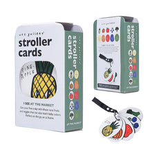 將圖片載入圖庫檢視器 Wee Gallery - Stroller Cards 食物認字卡 (I See in the Market)
