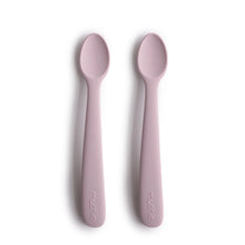 將圖片載入圖庫檢視器 Mushie - 矽膠匙羹 Silicone Feeding Spoons (Soft Lilac)
