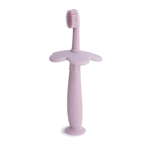 Mushie - 學習牙刷 Flower Training Toothbrush (Soft Lilac)
