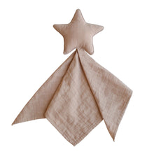 將圖片載入圖庫檢視器 Mushie - 有機棉星星安撫巾 Star Lovey Blanket (Natural)
