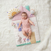 將圖片載入圖庫檢視器 Itzy Ritzy - 粉紅屋子遊戲墊 Tummy Time Play Mat (Pink Cottage)
