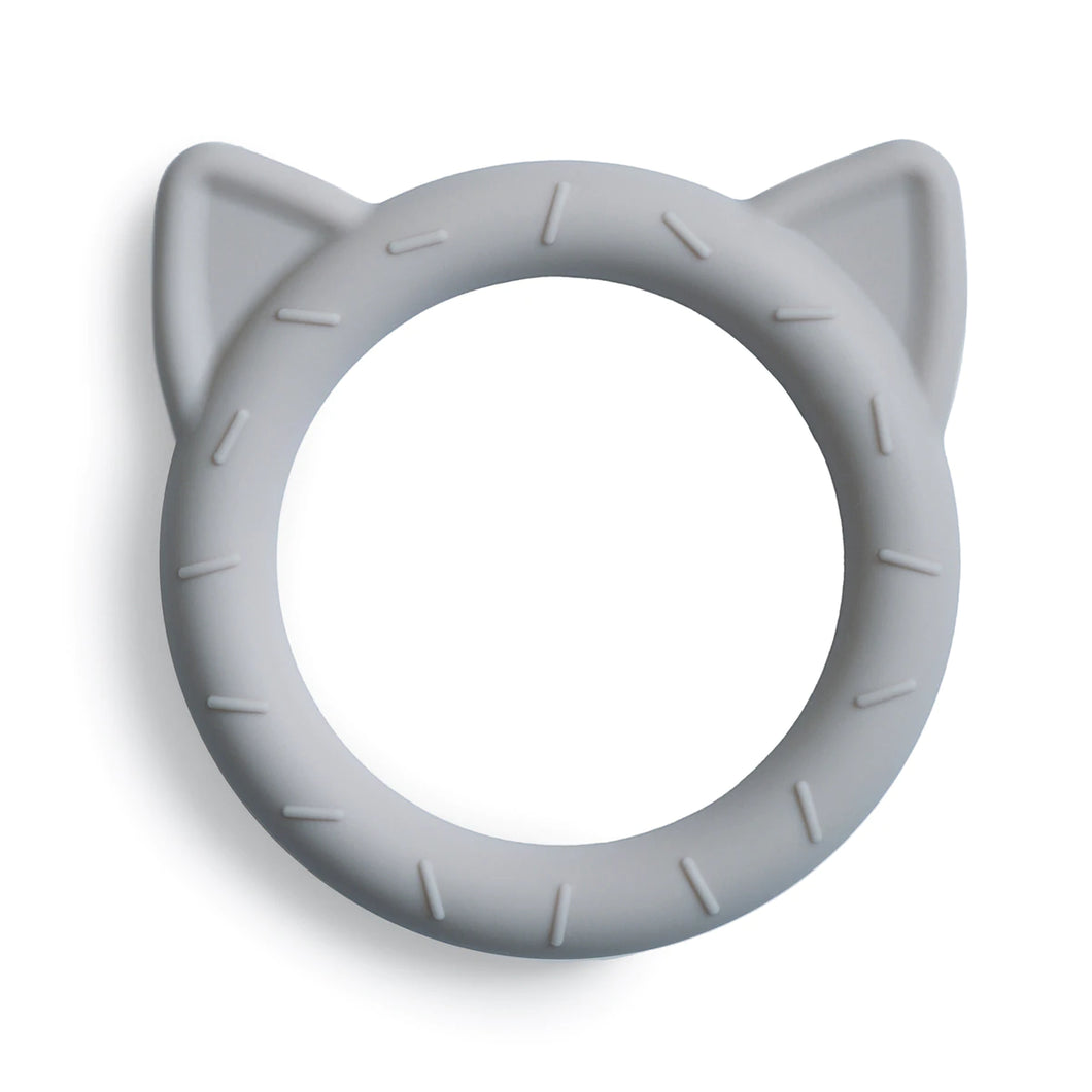 Mushie - 小貓固齒器 Cat Teether (Stone)