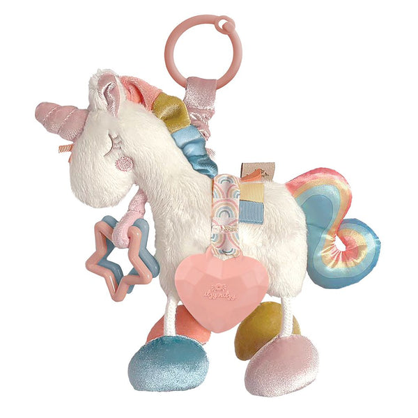 Itzy Ritzy - 獨角獸搖鈴玩偶 Activity Plush & Teether Toy (Unicorn)