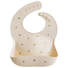 將圖片載入圖庫檢視器 Mushie -  Silicone Baby Bib 矽膠圍兜 Crowns
