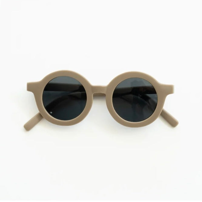 Grech & Co - 兒童太陽眼鏡 Round Sustainable Sunglasses (Stone)