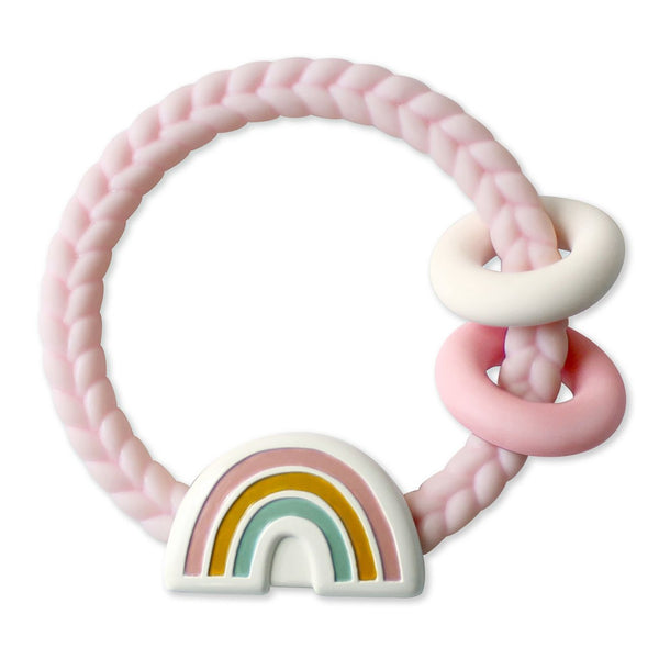 Itzy Ritzy - 矽膠固齒環 Silicone Teething Ring (Rainbow)