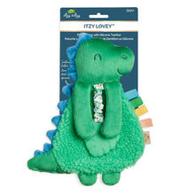 將圖片載入圖庫檢視器 Itzy Ritzy - 恐龍咬咬安撫巾 Plush with Silicone Teether Toy (Dino)
