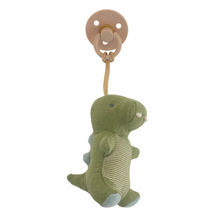 Load image into Gallery viewer, Itzy Ritzy - 安撫奶嘴連恐龍玩偶 Natural Pacifier with Stuffed Animal (Dino)
