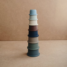 將圖片載入圖庫檢視器 Mushie - 疊疊杯 Stacking Cups Toy (Forest) | Made in Denmark

