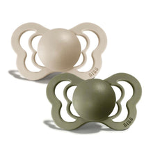 Load image into Gallery viewer, Bibs - 安撫奶嘴 Couture Vanilla/Olive 2pk (0-6m)
