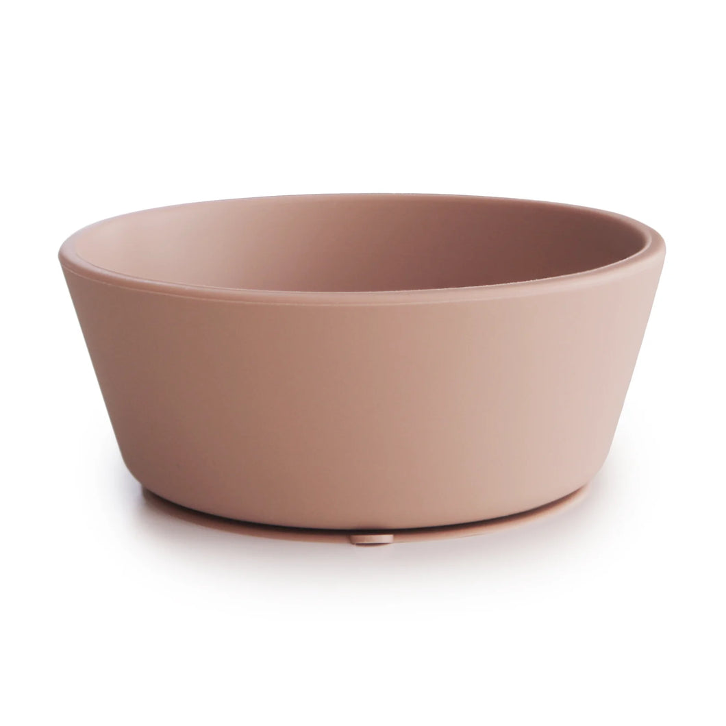 Mushie - Silicone Bowl 吸盤矽膠碗 (Blush)