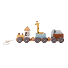 Load image into Gallery viewer, Bloomingville -  動物拉車 Pull Along Toy
