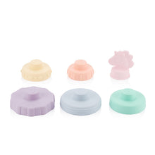 Load image into Gallery viewer, Itzy Ritzy - 恐龍堆疊玩具 Silicone Stacking and Teething Toy (Unicorn)
