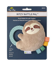 將圖片載入圖庫檢視器 Itzy Ritzy - 樹獺固齒環玩具 Plush Rattle with Teether (Sloth)
